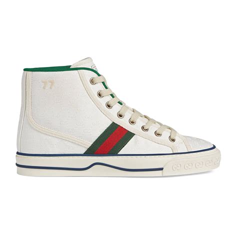 1980 gucci tennis shoes|Gucci 1977 high top.